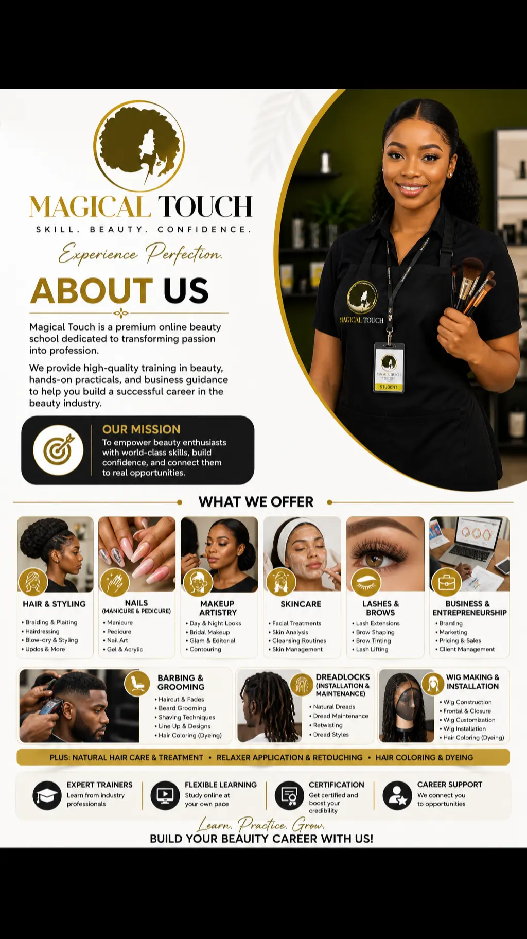 Professional grooming
