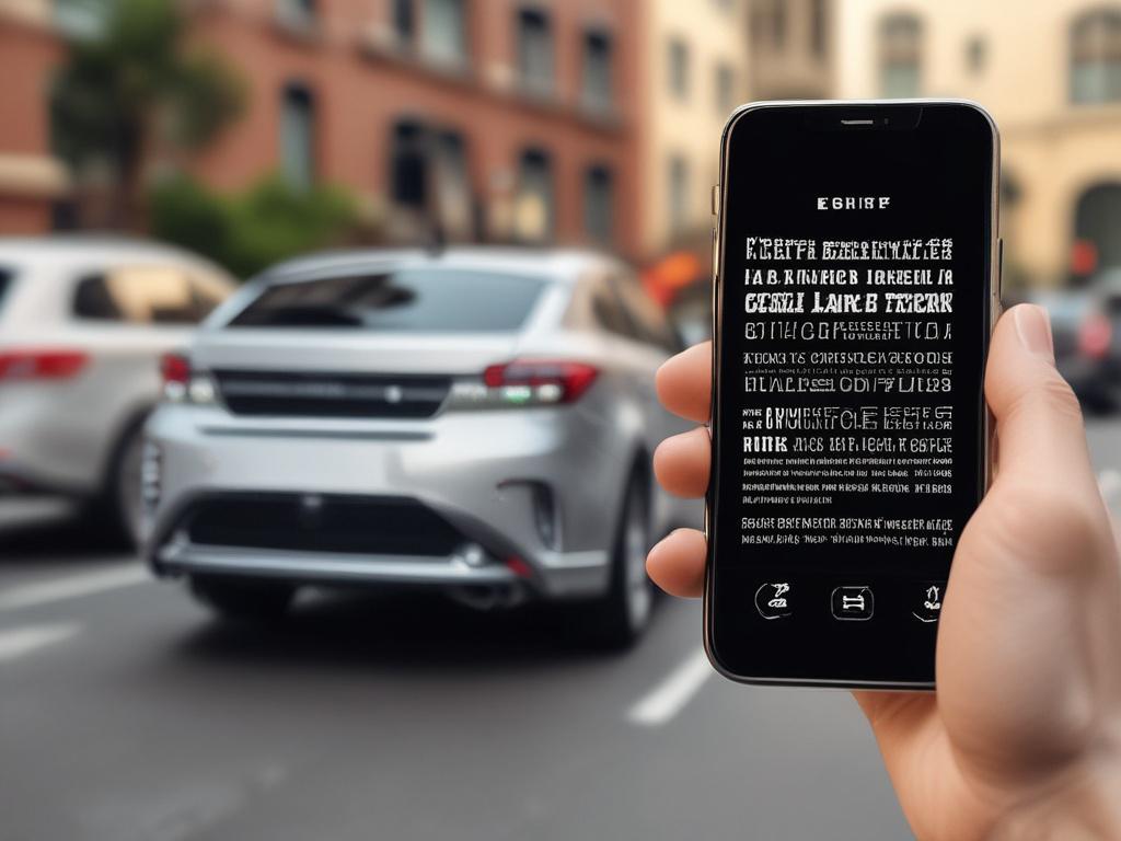 A person holding a smartphone displaying a quote for a
