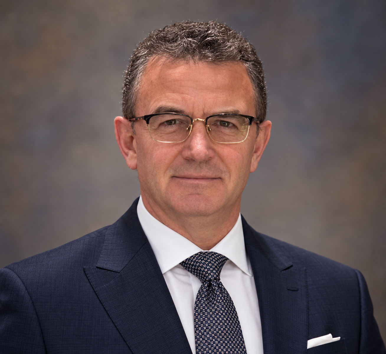 Portrait of Kolec Ndoja, Chair of the VATRA Council
