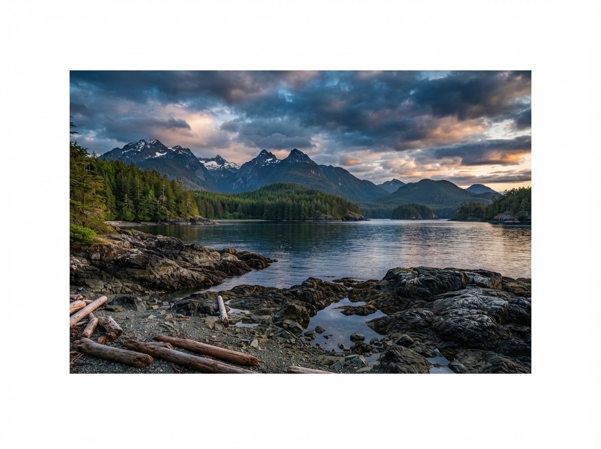 Vancouver Island coastal landscape