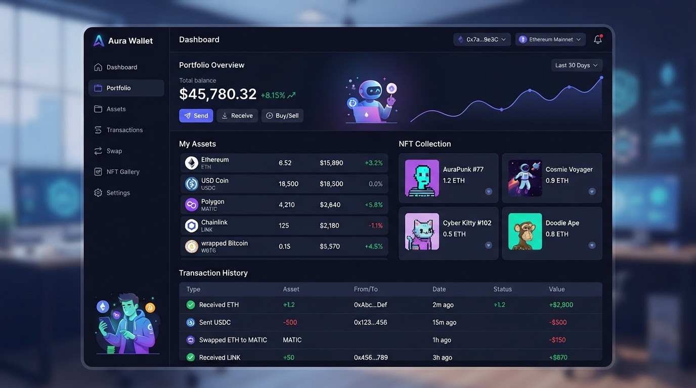 Rabby Wallet Dashboard