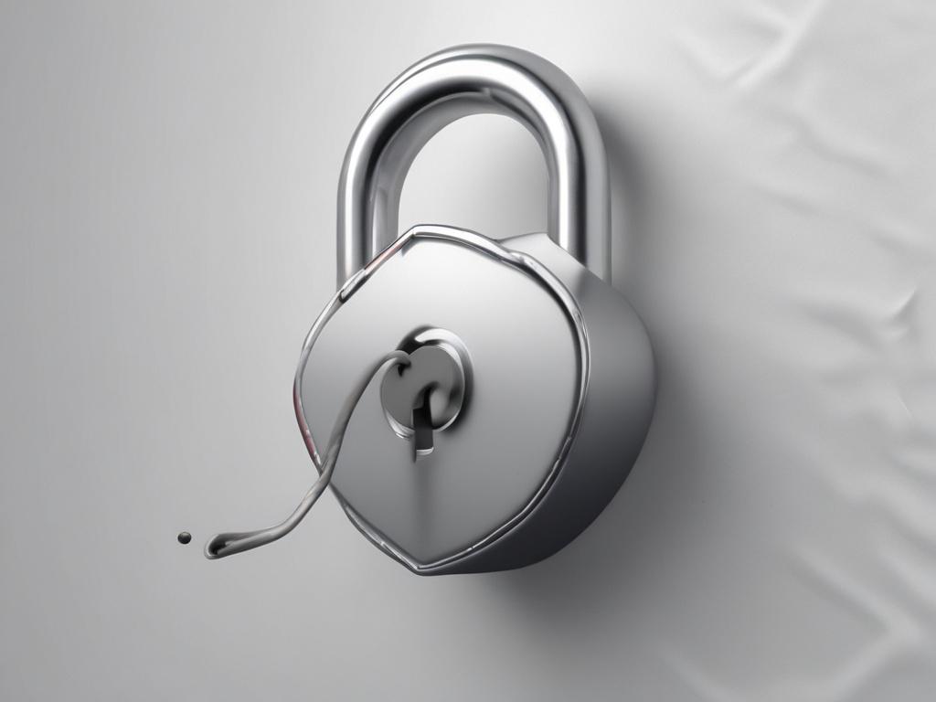 A clean and minimalistic representation of a secure digital environment. The image should feature a single, detailed padlock symbolizing data security, with a soft gradient background in rgb(193, 153, 87). The padlock should be rendered in high-resolution, showcasing intricate details. The overall composition should evoke a sense of safety and trust, with bold vibrant colors and clean lines.