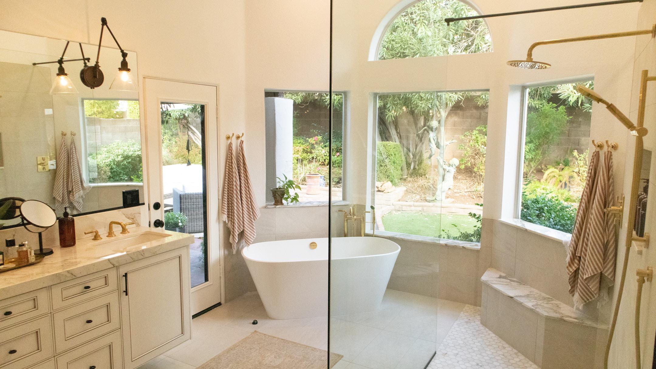 After bathroom remodel in Charlotte, NC.