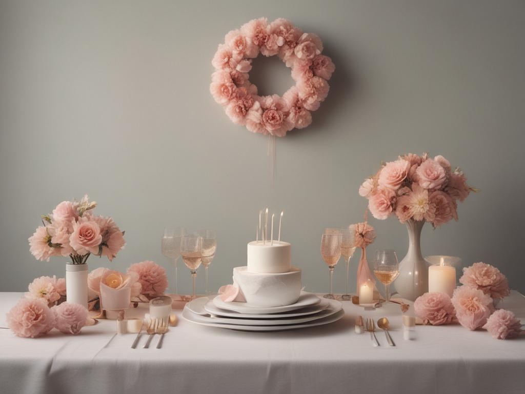 event setup, party planning, table arrangement, decorations