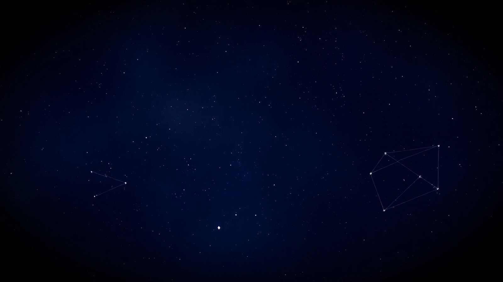 Fundo místico estrelado