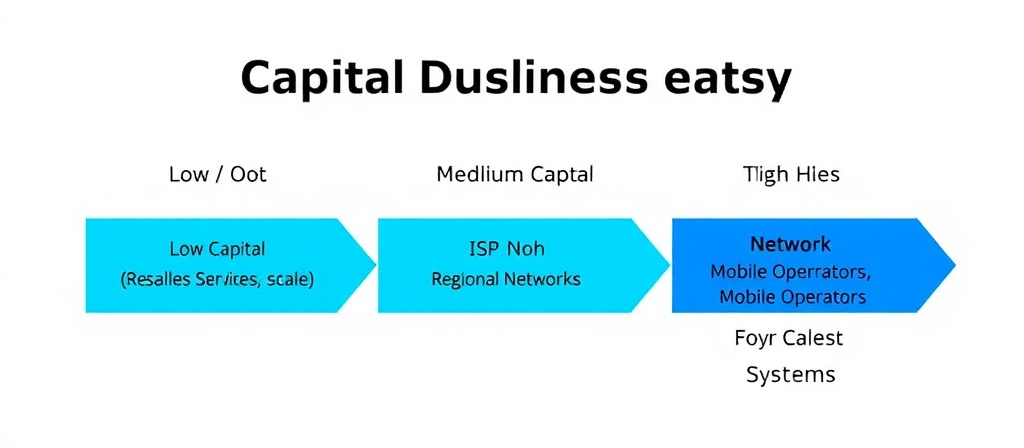 Capital Pathways for Telecom Business