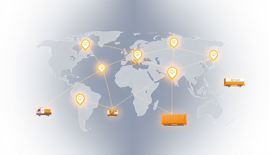 Supply Chain Network Diagram