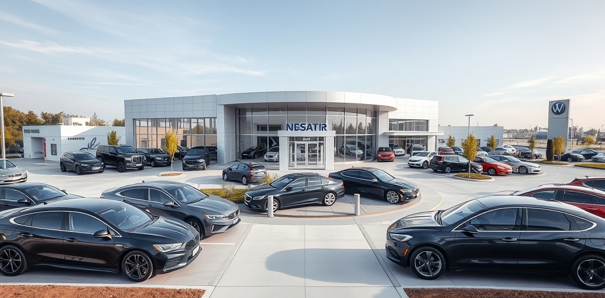 Modern Automotive Dealership Facility