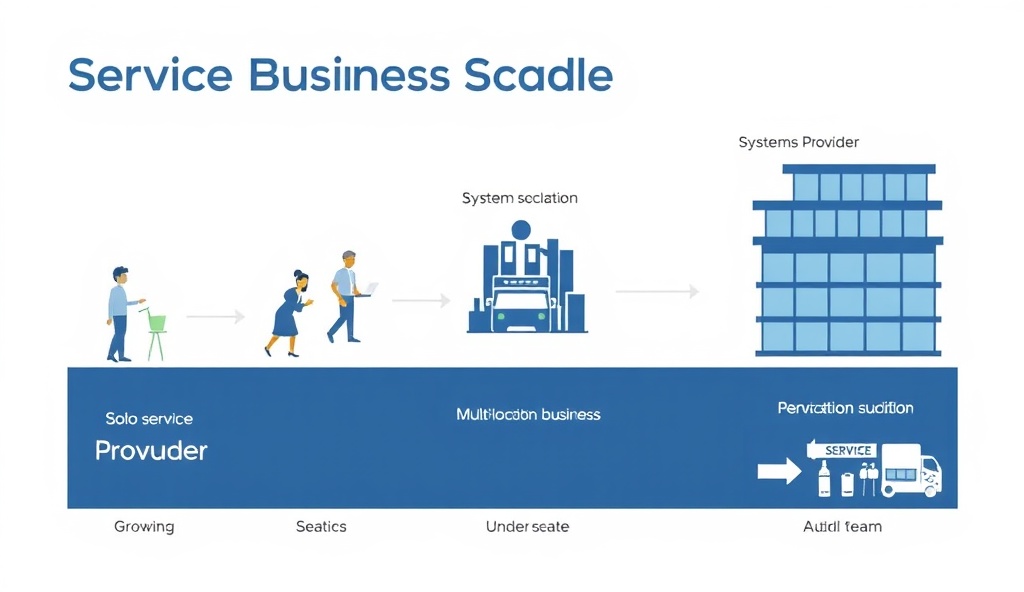 Service Business Scaling Model
