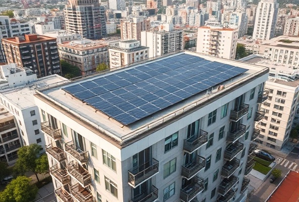 Urban apartment solar