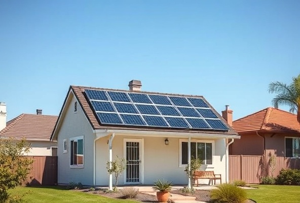 Family home solar