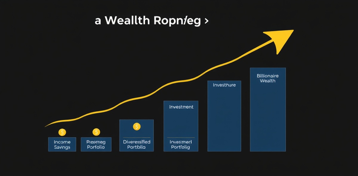 Wealth Building Progression: Income to Billionaire Status