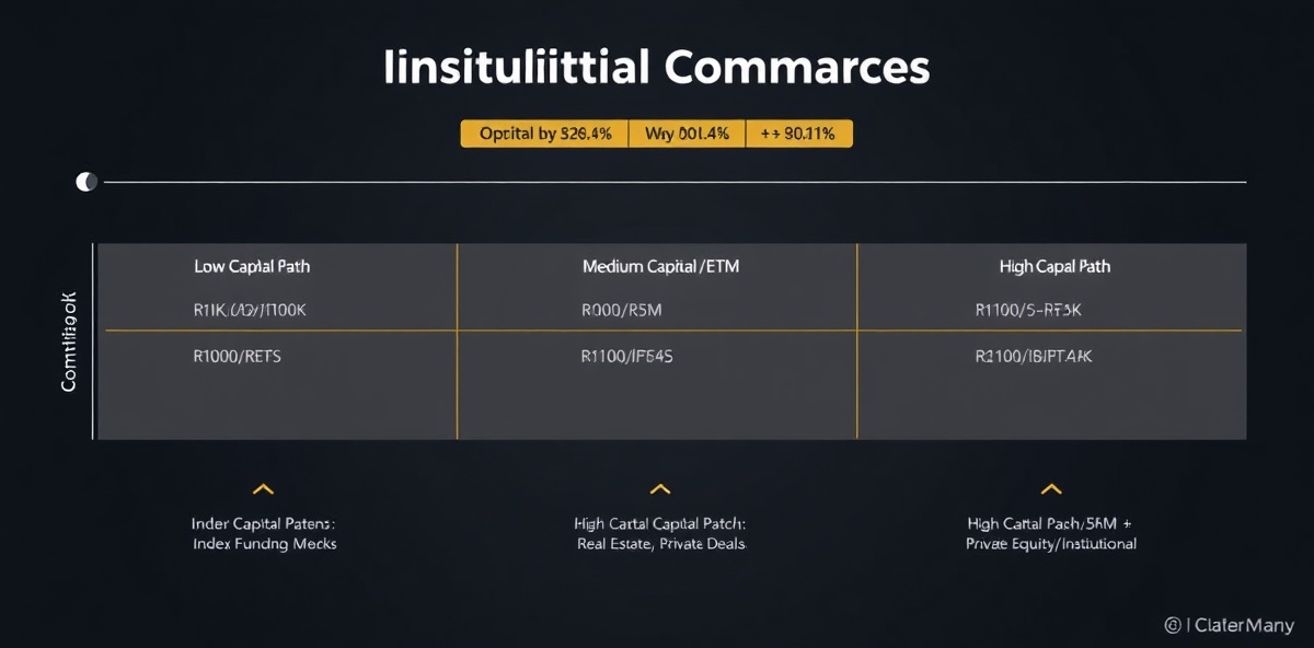 Capital allocation paths: Low, Medium, High