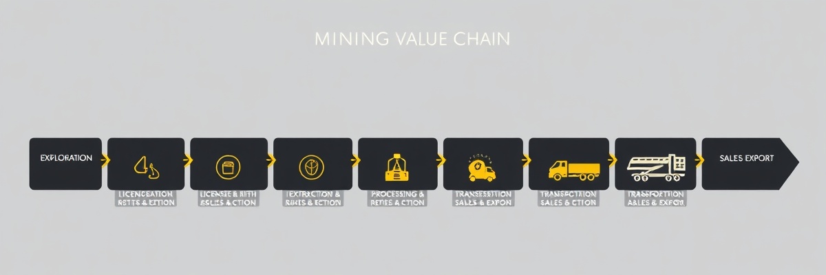 Mining Value Chain Diagram