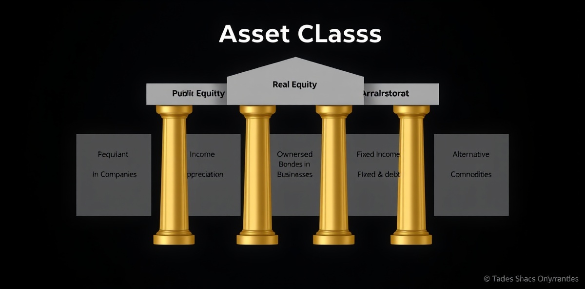 Core Asset Classes: Public Equities, Real Estate, Private Equity, Fixed Income, Alternative Assets