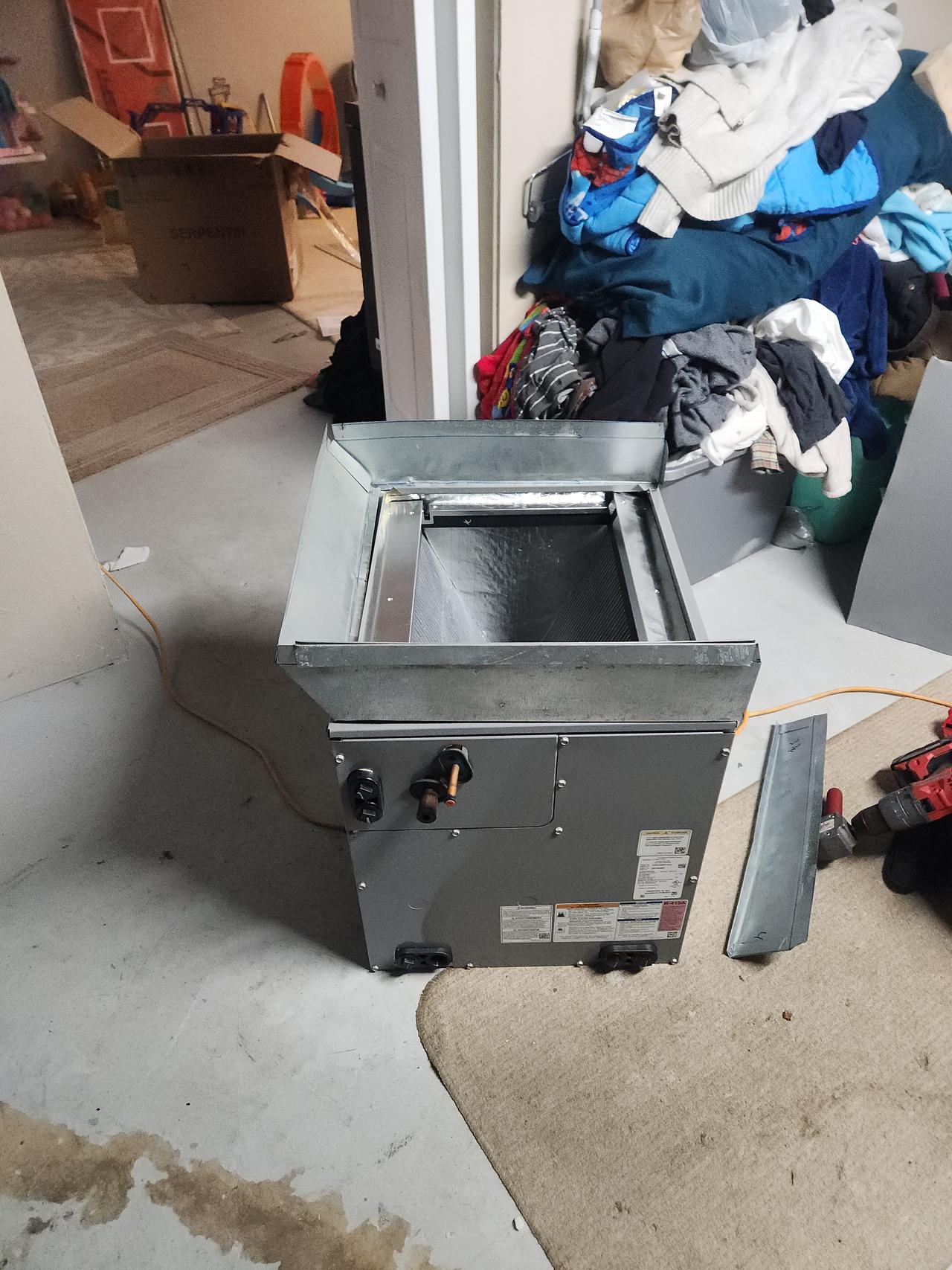 Parts of an HVAC system