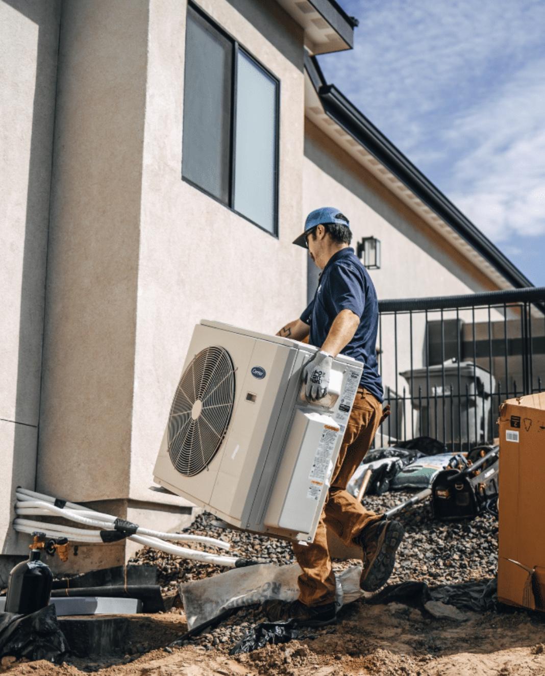 Air conditioner installation