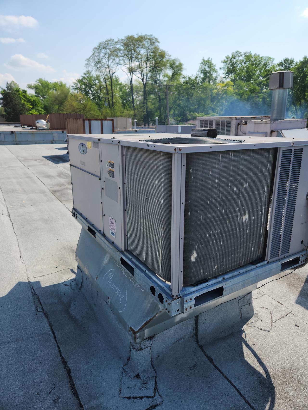Outdoor HVAC parts