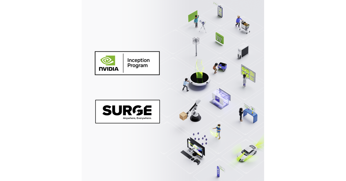 Nvidia Inception Related Graphics Surge Accepted into the NVIDIA Inception Program to Advance Real-World ...