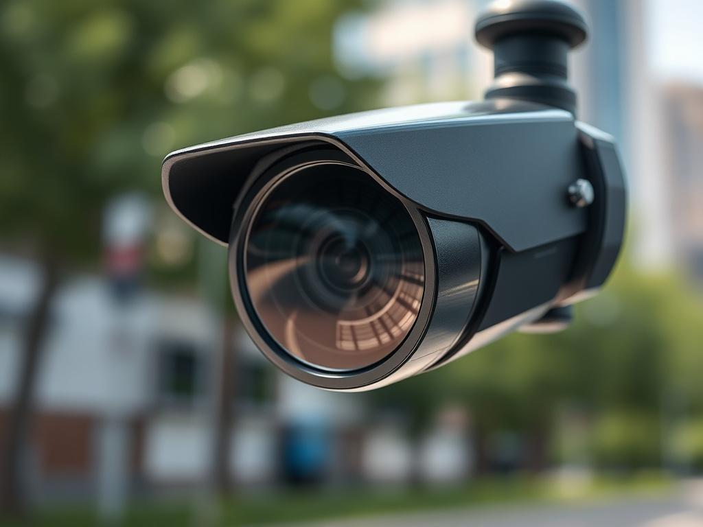 **AI Image Generation Prompt:**

Create a realistic high-resolution close-up photograph that captures the essence of "LiDAR versus Computer Vision" in a clear and engaging manner. The composition should feature a single subject: a sleek, modern LiDAR sensor mounted on a vehicle. The sensor should dominate the frame, showcasing its intricate design and features, with a glossy finish to reflect light attractively.

The background should be softly blurred to emphasize the LiDAR sensor, creating a shallow depth