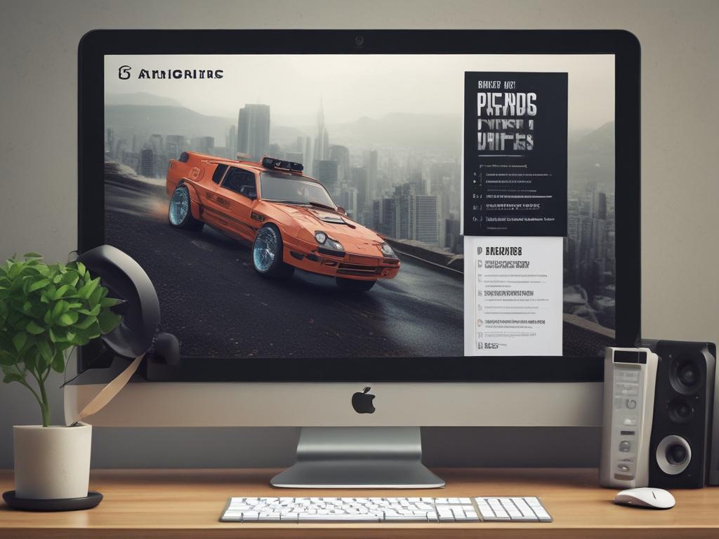 A close up of a computer screen showcasing a customizable