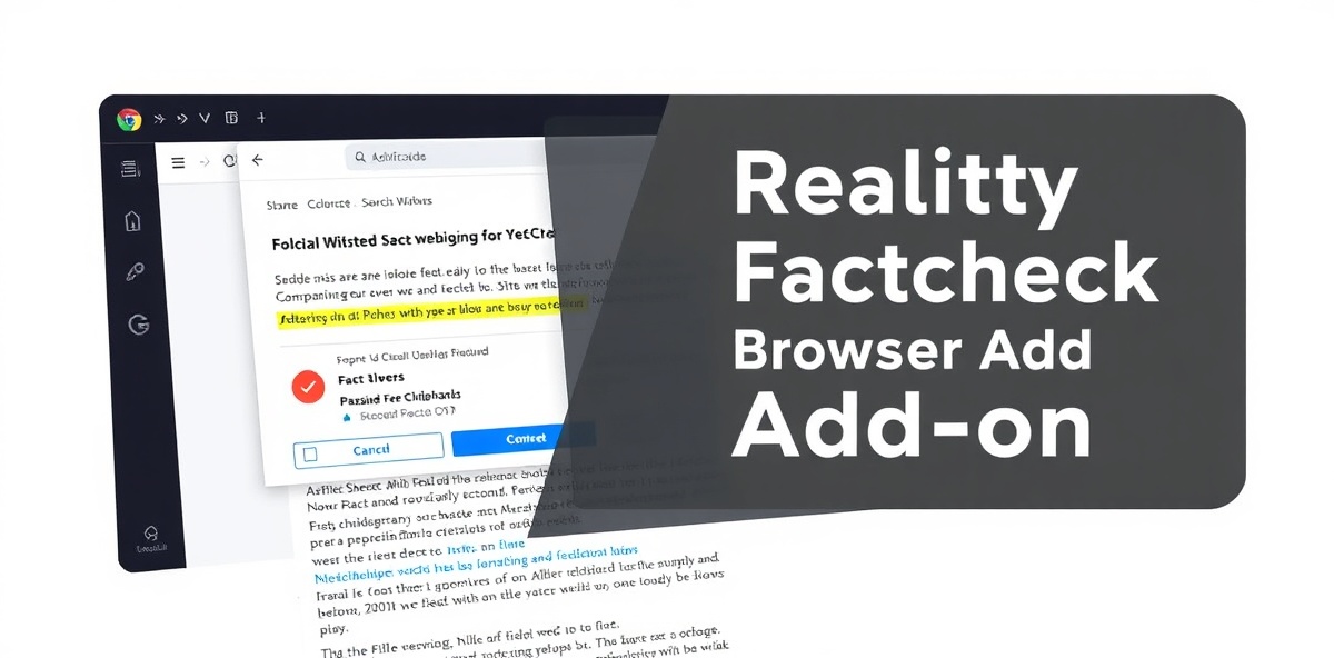 Reality Factcheck Browser Add-on and App