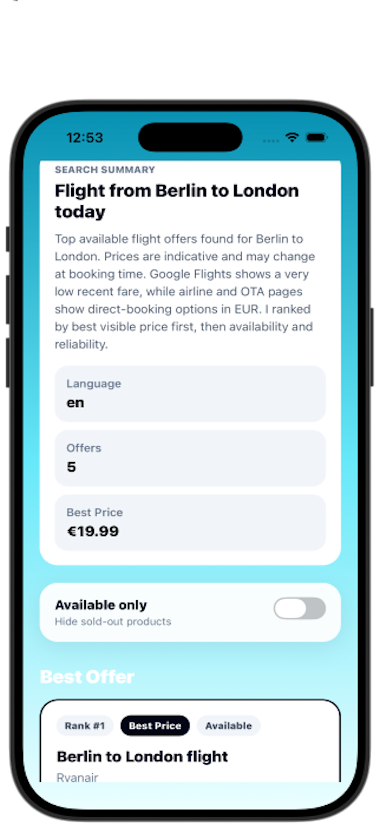 Buy Easy App screenshot