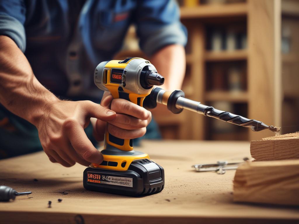 A hyper realistic close up image of a construction worker’s