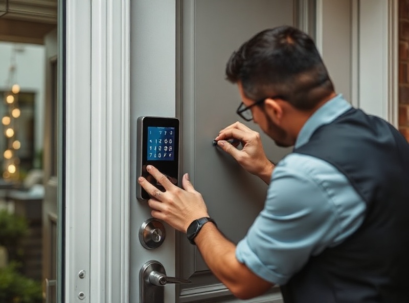Smart lock installation