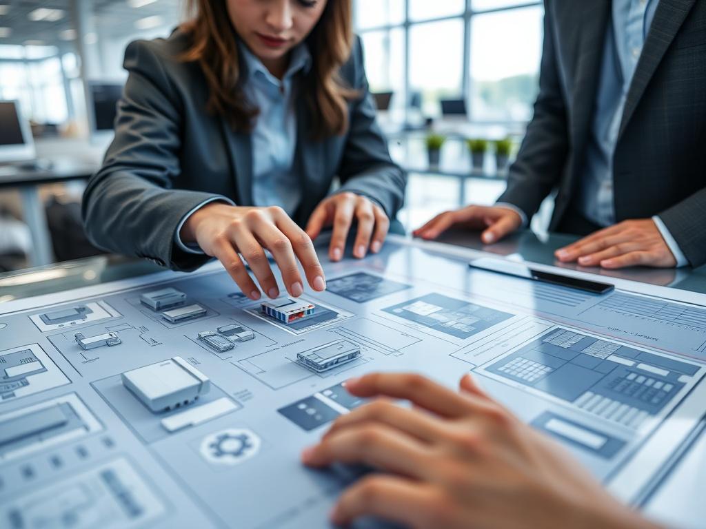 A close up of a digital design layout showing security