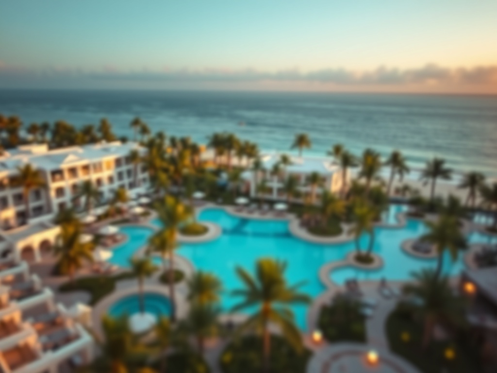 Mystery luxury resort destination