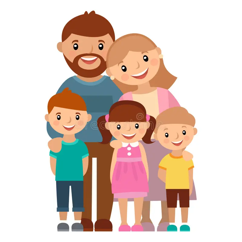happy-family-five-posing-together-vector-illustration-80565128.webp