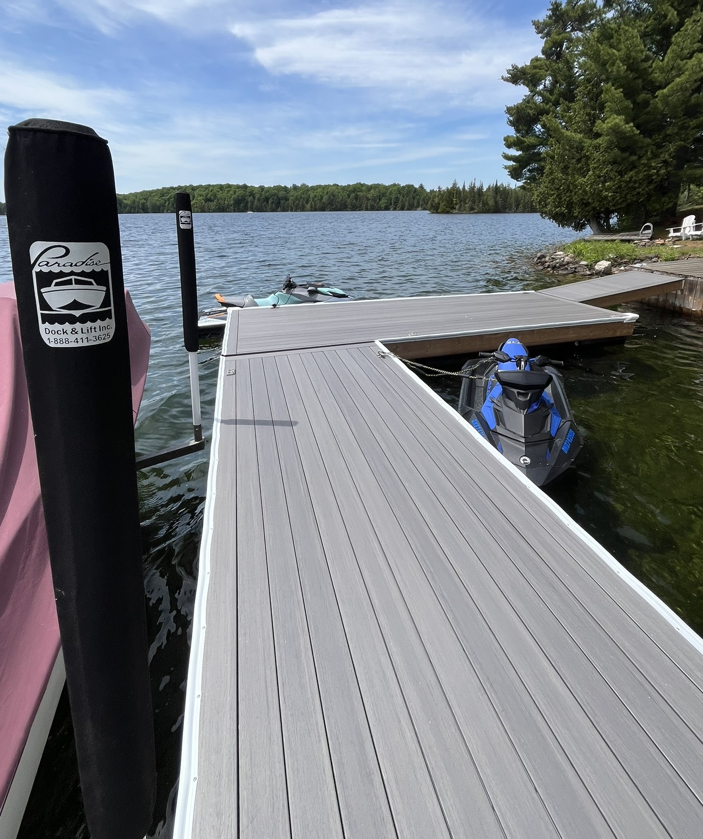 Dock renovation project