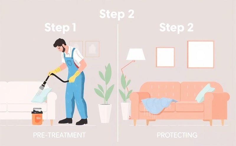 Pre-treatment and preparation for cleaning