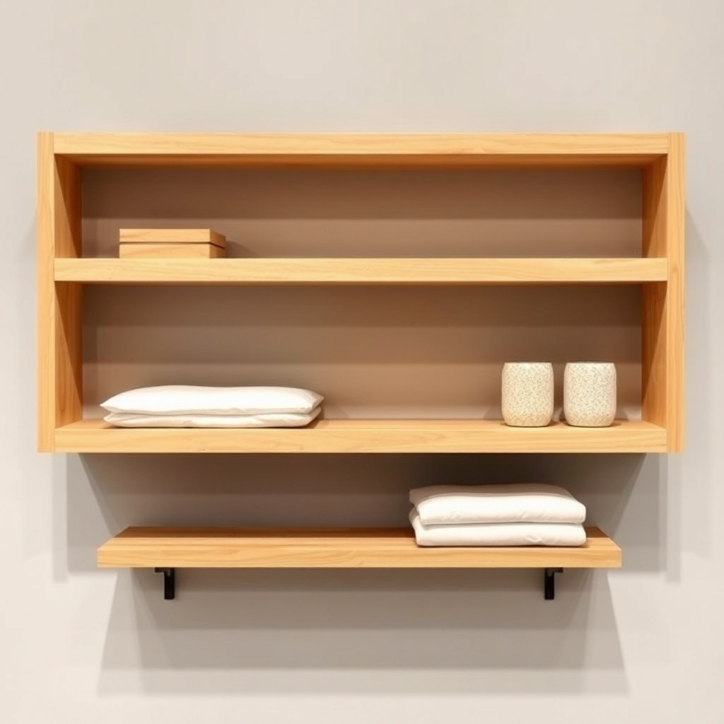 Wooden Wall Shelf