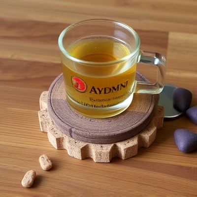 Coaster Set Wood Cork
