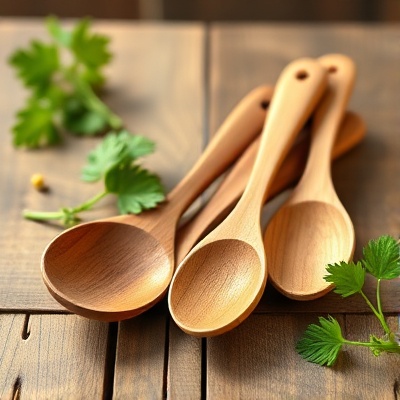 Wooden Spoon Utensil Set