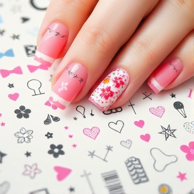 Nail Art Stickers Set