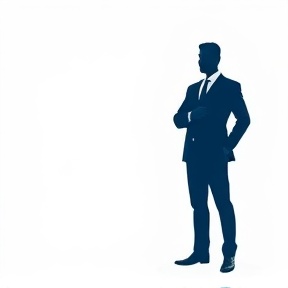 Professional consultant figure representing expertise and guidance