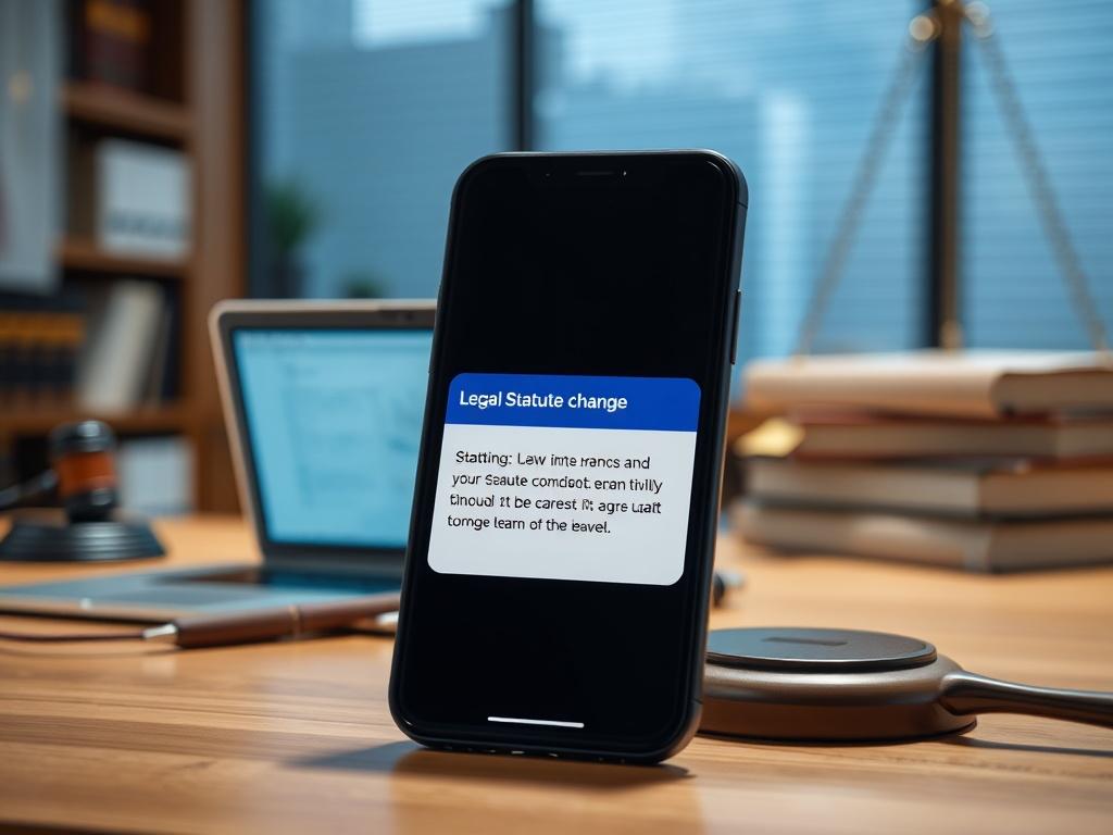 A close up shot of a smartphone screen displaying a