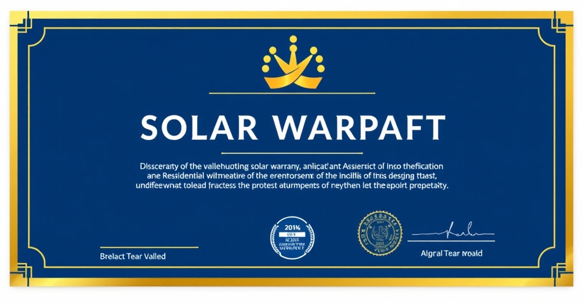 Solar Warranty Explained: What's Actually Covered (And What Isn't)