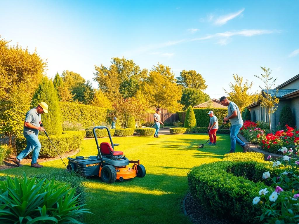 Professional landscape maintenance including weed control, trimming, cleanups, and ongoing care. Reliable service