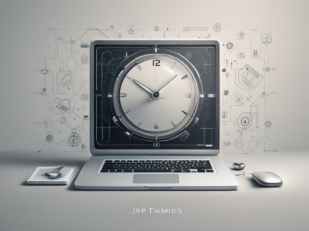 - AI tools
- Job application
- Automation
- Modern technology
- Efficiency
- Career growth
- Digital transformation
- Innovation
- User-friendly interface
- Professional image
- Futuristic elements
- Engagement
- Time-saving
- Success
- Job seeker
