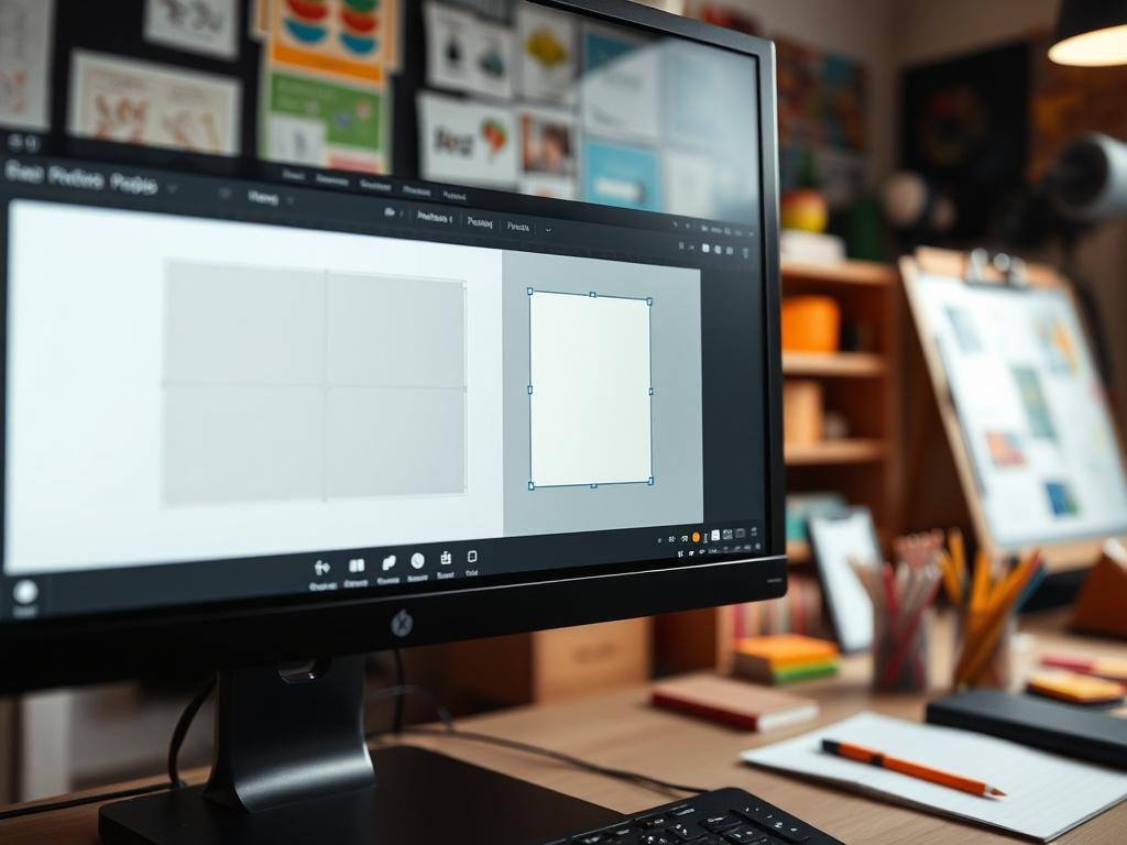 A hyper realistic close up of a computer screen showing