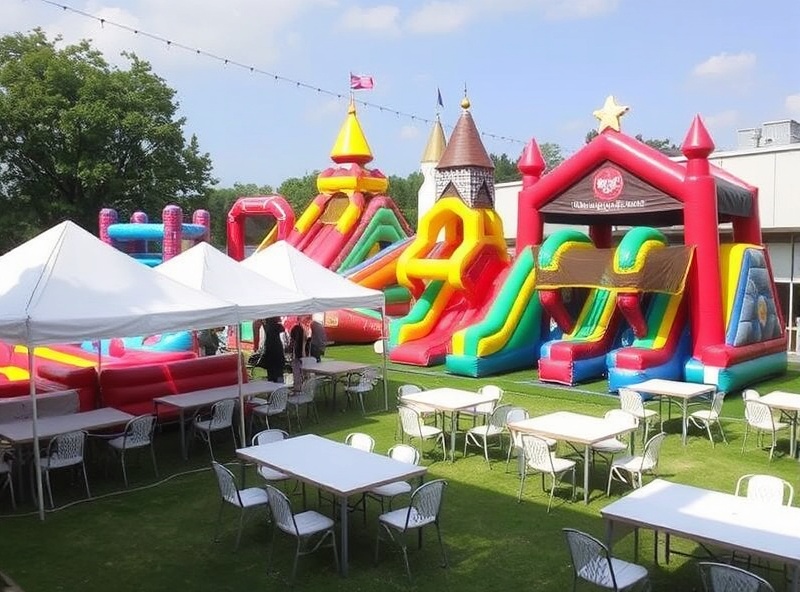 Party rental setup