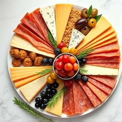 Luxury charcuterie board