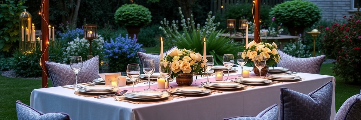 Luxury picnic setup