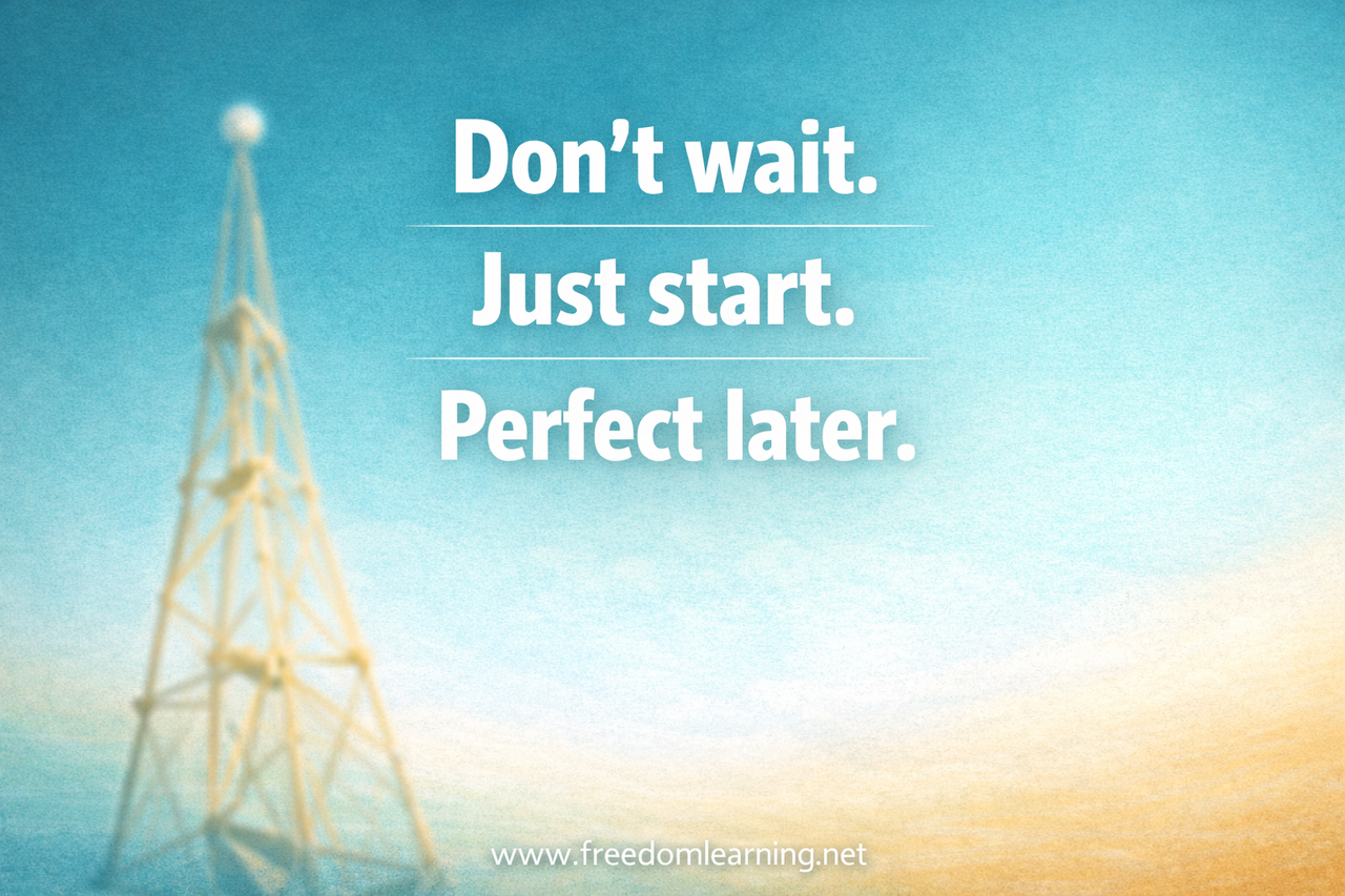 The Marshmallow Challenge.