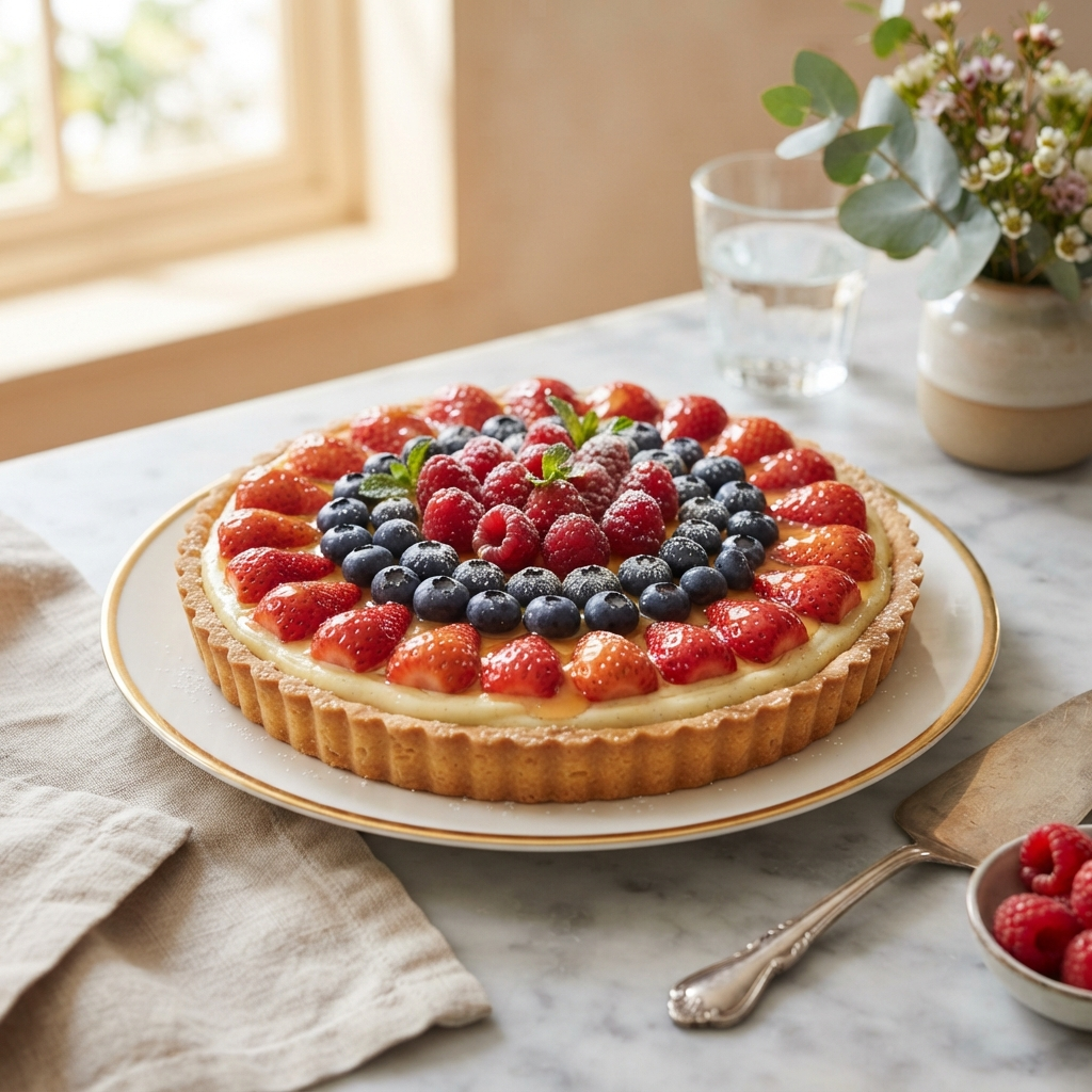 Seasonal Fruit Tart