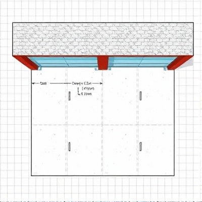 Double car garage layout
